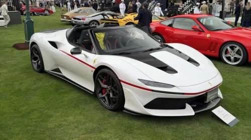 There Were So Many Awesome JDM Cars At Monterey Car Week, And One Of The Rarest Was A Ferrari