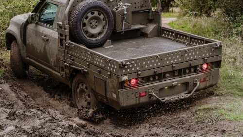 Land Rover’s New Tactical Defender Pushes the Pickup Truck the Brand Needs