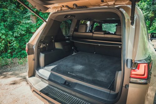 View Interior Photos of the 2026 Lexus LX700h Overtrail