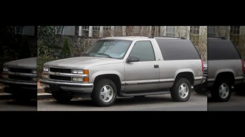 Chevy, How The Two-Door Chevy Tahoe Took The Blazer's Place