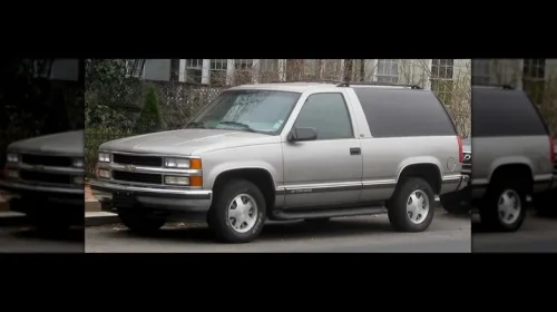Chevy, How The Two-Door Chevy Tahoe Took The Blazer's Place