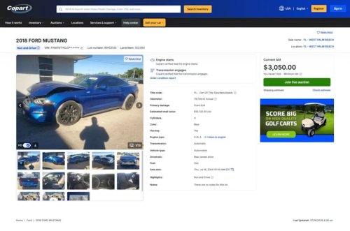10 Wrecked Ford Mustangs Are Sitting on Copart Right Now, Just Waiting for Someone Brave Enough to Rebuild Them