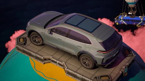 Porsche, Porsche Cayenne, Porsche Levels Up Cayenne EV Launch in Fortnite