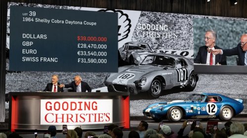 After A $42.9 Million Sale, The Shelby Cobra Daytona Coupe Is Now The Most Expensive American Car Ever Sold At Auction