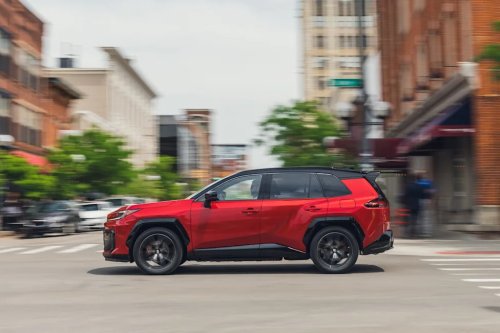 We Tested Toyota’s Extra-Sporty RAV4, Which Has 324 HP, a Huge Rear Wing, and a Lowered Suspension