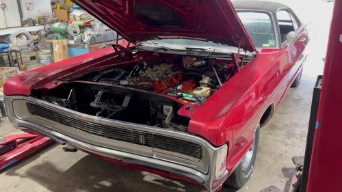 Rare 1970 Plymouth Sport Fury GT 440-6 Gets Driven For The First Time In 45 Years