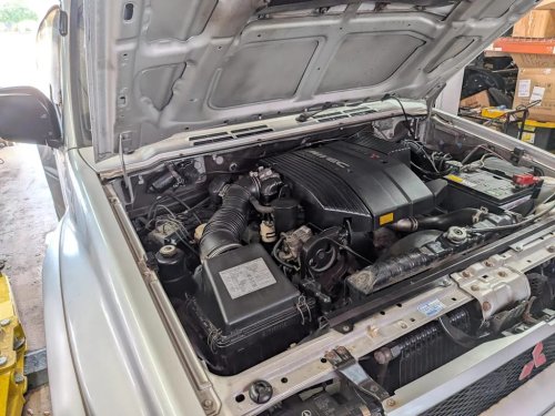 1998 Mitsubishi Pajero Evolution for Sale With 73,000 Miles Shown