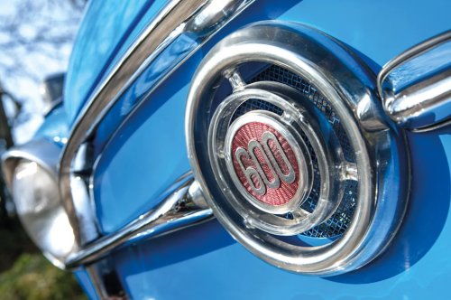 Life’s a beach aboard this Fiat 600 Jolly!