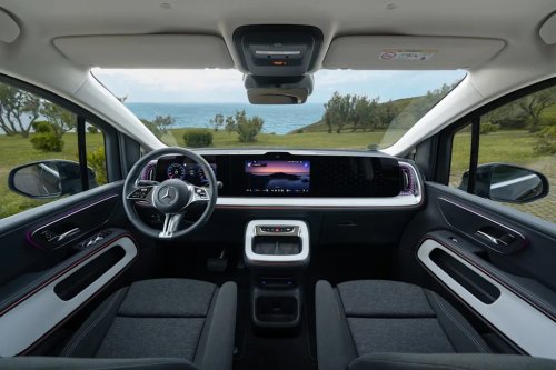 Take a Look Inside the 2028 Mercedes-Benz VLE-Class EV