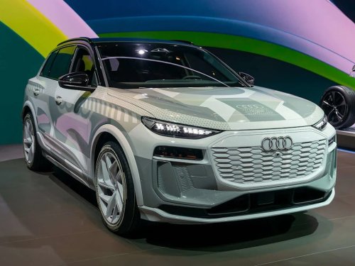 Audi’s EV Patent Calls for Real Motor Noise, Fake Gearshifts and Sparks Ground Off the Pavement