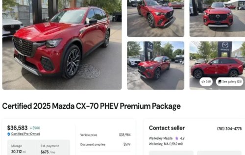 Mazda, Mazda CX-70, Mazda CX-90, SUV, Used Mazda CX-70 And CX-90 PHEVs Are The Affordable Family SUV You Might Have Overlooked