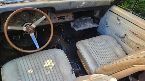 Pontiac, This Rare 1968 Pontiac GTO Convertible 400 HO Is a Restoration Project Worth Saving