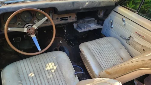 Pontiac, This Rare 1968 Pontiac GTO Convertible 400 HO Is a Restoration Project Worth Saving