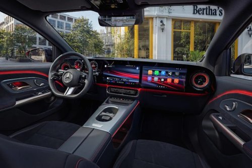 2028 Mercedes GLA Redesign Brings EV Power And Nearly 40 Inches Of Screens