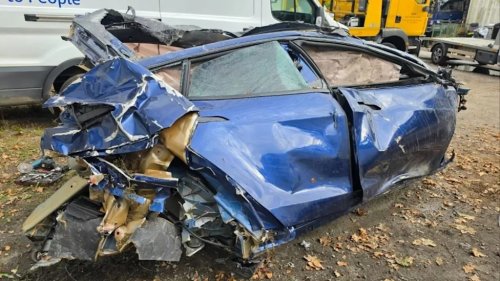 Onboard Footage Captured a 175MPH Tire Blowout in a Tesla Model S on German Autobahn