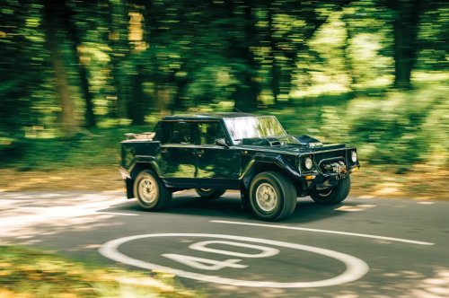 Enjoy the brilliantly absurd Lamborghini LM002