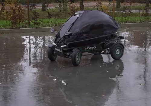 MINI, He Built a 47-MPH Mini Car From a Go-Kart and a Motorcycle Canopy—And Dragged It Through a Supermarket