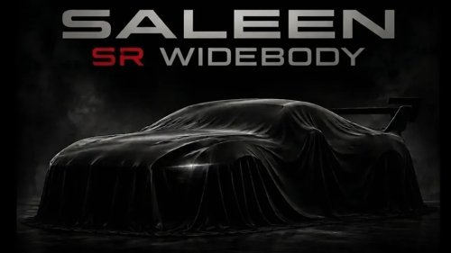 Saleen Teases Limited Edition Widebody Mustang With A Huge Rear Wing