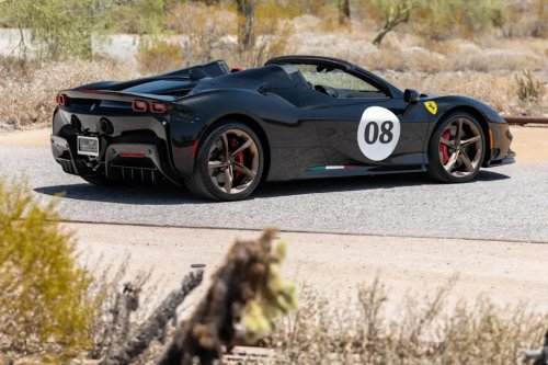 Ferrari, Ferrari SF90 Spider, Heavily Optioned 2023 Ferrari SF90 Spider Bid to $460,000 With Four Days Left