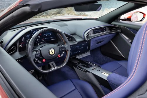 View Interior Photos of the 2027 Ferrari Amalfi Spider