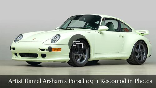 Artist Daniel Arsham Created This Porsche 911 Restomod. Now It’s up for Grabs.