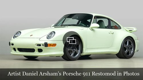 Artist Daniel Arsham Created This Porsche 911 Restomod. Now It’s up for Grabs.