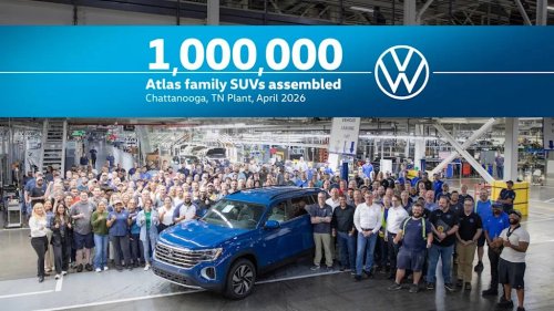Volkswagen, Volkswagen’s American Factory Just Hit A Huge 1.85-Million-Vehicle Milestone