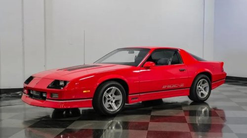 Chevrolet, Chevrolet Camaro, 13,000-Mile 1990 Chevrolet Camaro IROC-Z For Sale With A 5.7 V8 Is Pure Nostalgia Fuel