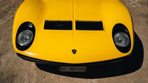 A Museum-Quality Lamborghini Miura P400 SV in Photos