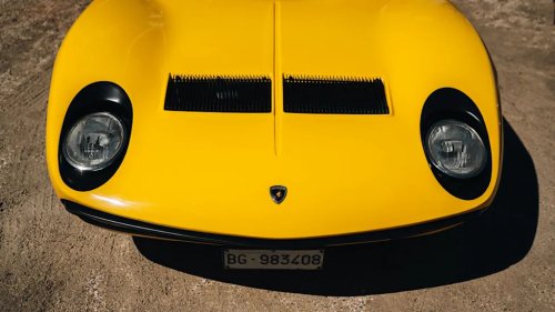 A Museum-Quality Lamborghini Miura P400 SV in Photos