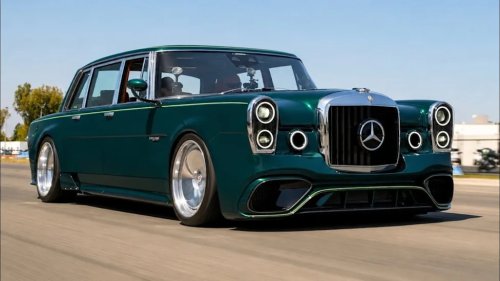 Mercedes, This 800HP Mercedes Grosser 600 Has Been Called the 'Final Boss'
