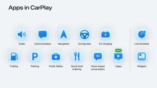 Apple CarPlay Is Getting Video Playback