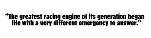 The Sixties Racing Engine That Started as a Firefighting Pump