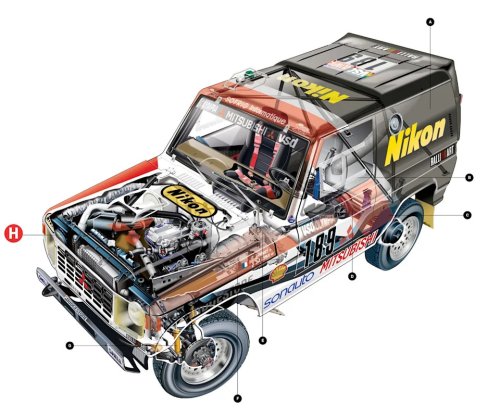 Diamond For the Rough: How Mitsubishi Turned the Pajero Into a Desert Legend