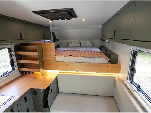 This Adventure-Ready Truck Camper Goes Long for a More Refined Stay
