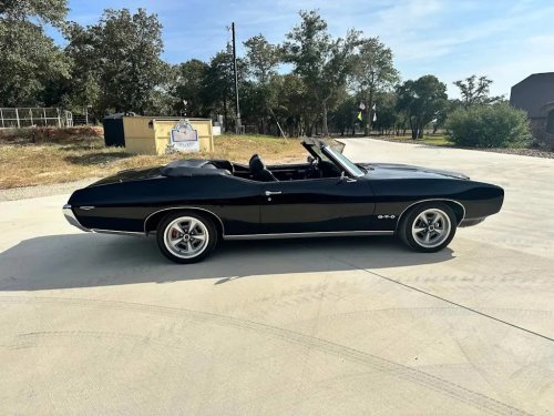 1969 Pontiac GTO Convertible LS3 for Sale With 814 Miles Shown