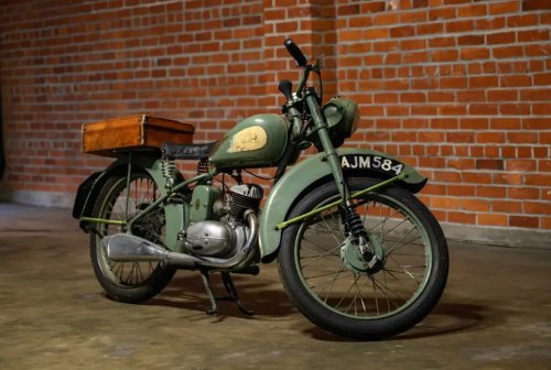 A BSA Bantam Once Owned by Ewan McGregor Is Up for Grabs