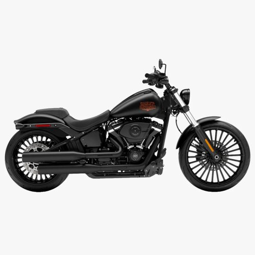 Harley-Davidson’s Most Chopper-Like Cruiser Gets a Rare Blacked-Out Uplift
