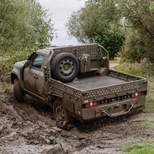 Land Rover’s New Tactical Defender Pushes the Pickup Truck the Brand Needs