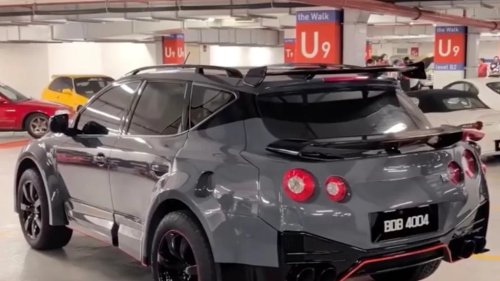 Nissan, Nissan Murano, Nissan GT-R, SUV, Someone Turned a Nissan Murano Into the GT-R R35 SUV Nissan Never Built