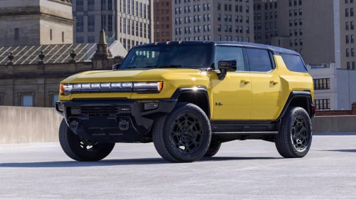 GMC, Hummer, GMC Is Making a New Yellow Hummer EV to Honor the Old H2