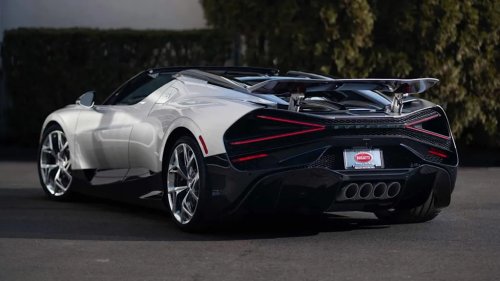 Bugatti, A Delivery-Mile Bugatti Mistral Could Sell For More Than $10 Million