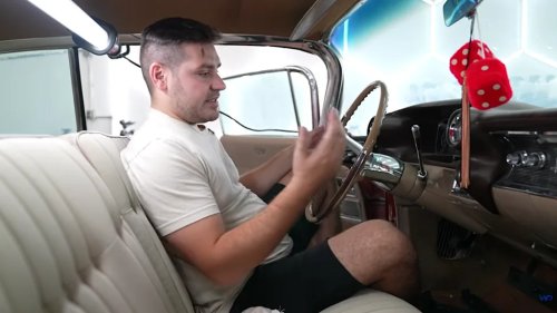 Grandpa's Dream Cadillac Gets Cleaned For The First Time In 30 Years