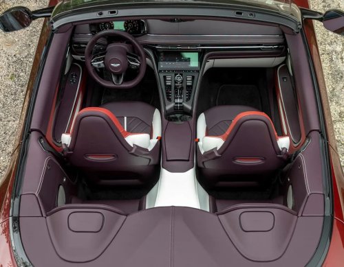 Aston Martin, View Interior Photos of the 2027 Aston Martin DB12 S Volante