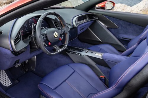 View Interior Photos of the 2027 Ferrari Amalfi Spider