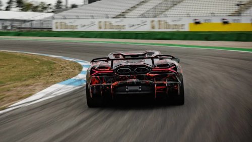 Lamborghini Revuelto SV Claims Controversial Lap Record Before Its Debut