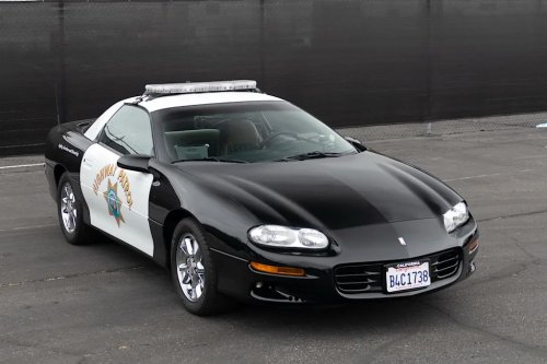 Chevrolet, Chevrolet Camaro, Ex-CHP 2002 Chevrolet Camaro B4C Police Package Hits Hagerty Marketplace, No Reserve