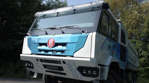 Tatra's Insane 8x8 Off-Road Truck Goes Electric For The First Time