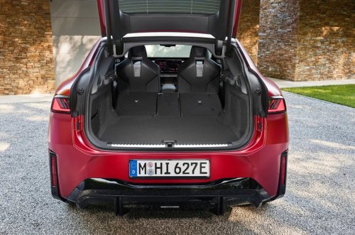 View Interior Photos of the 2027 BMW iX4