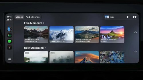 Apple CarPlay Is Getting Video Playback